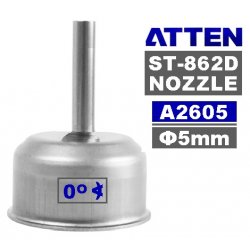 ATTEN A2605 NOZZLE ST-862D ισια μύτη 5mm επαγγελματικού σταθμού ζεστου αέρα